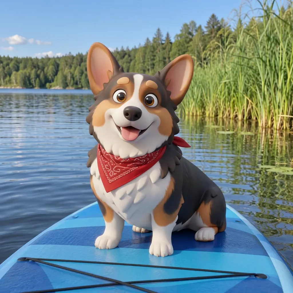 3D animation result for the pet