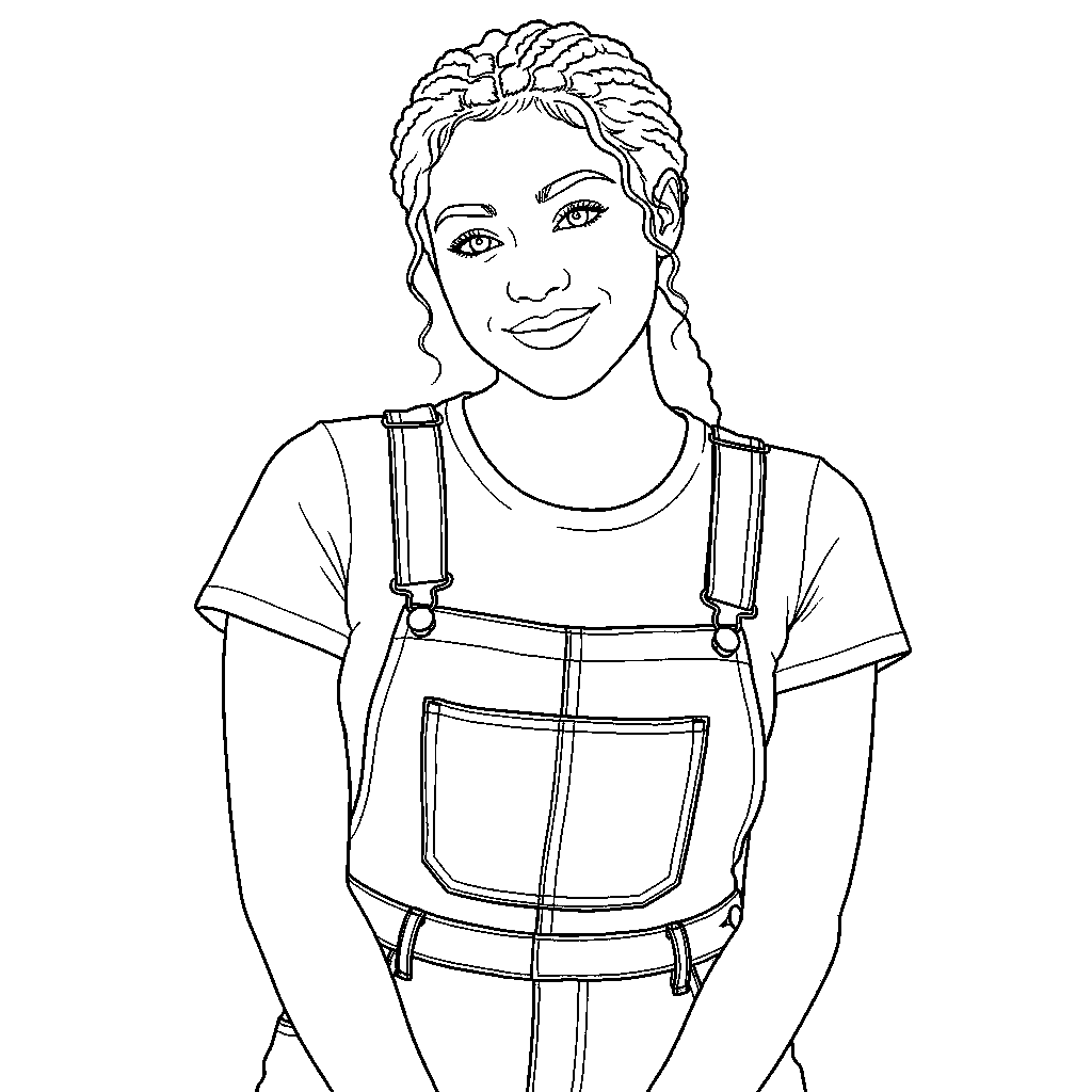 Classic line art: Balanced detail and clean closed shapes
