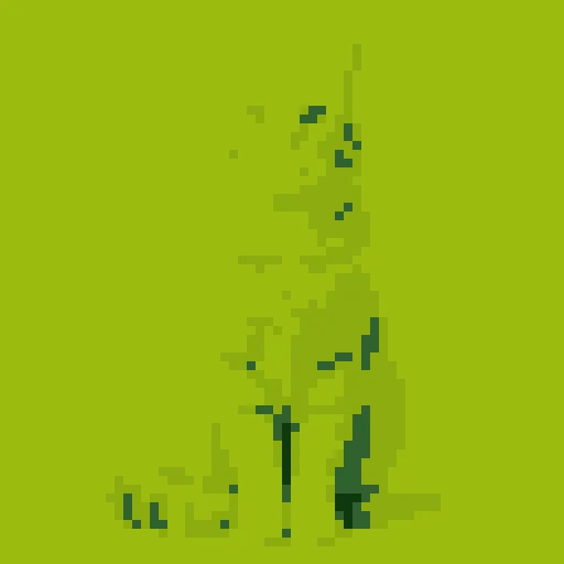 Game Boy four-color palette conversion of the same photo