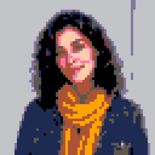 64 pixel PICO-8 palette conversion, actual output of this page's local algorithm